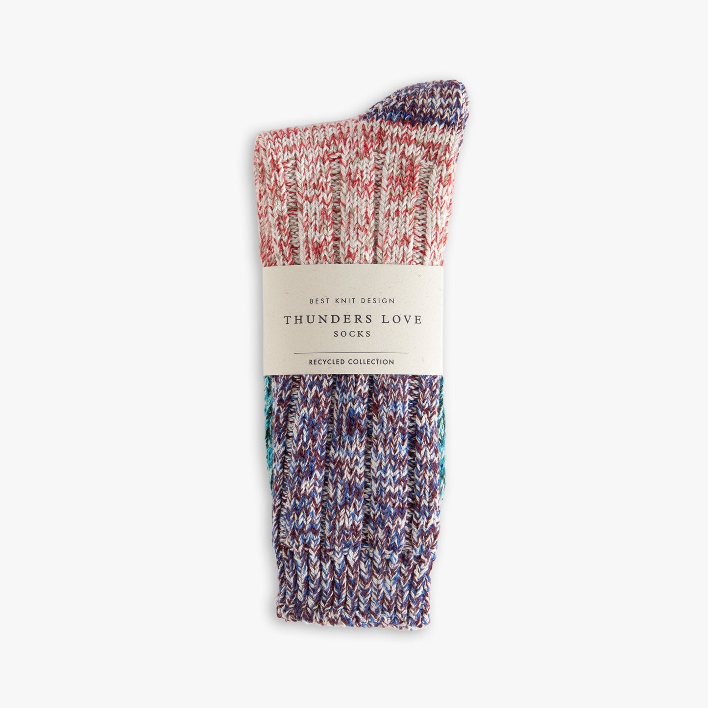 Heliotique | Thunders Love Charlie Socks - Purple & Blue