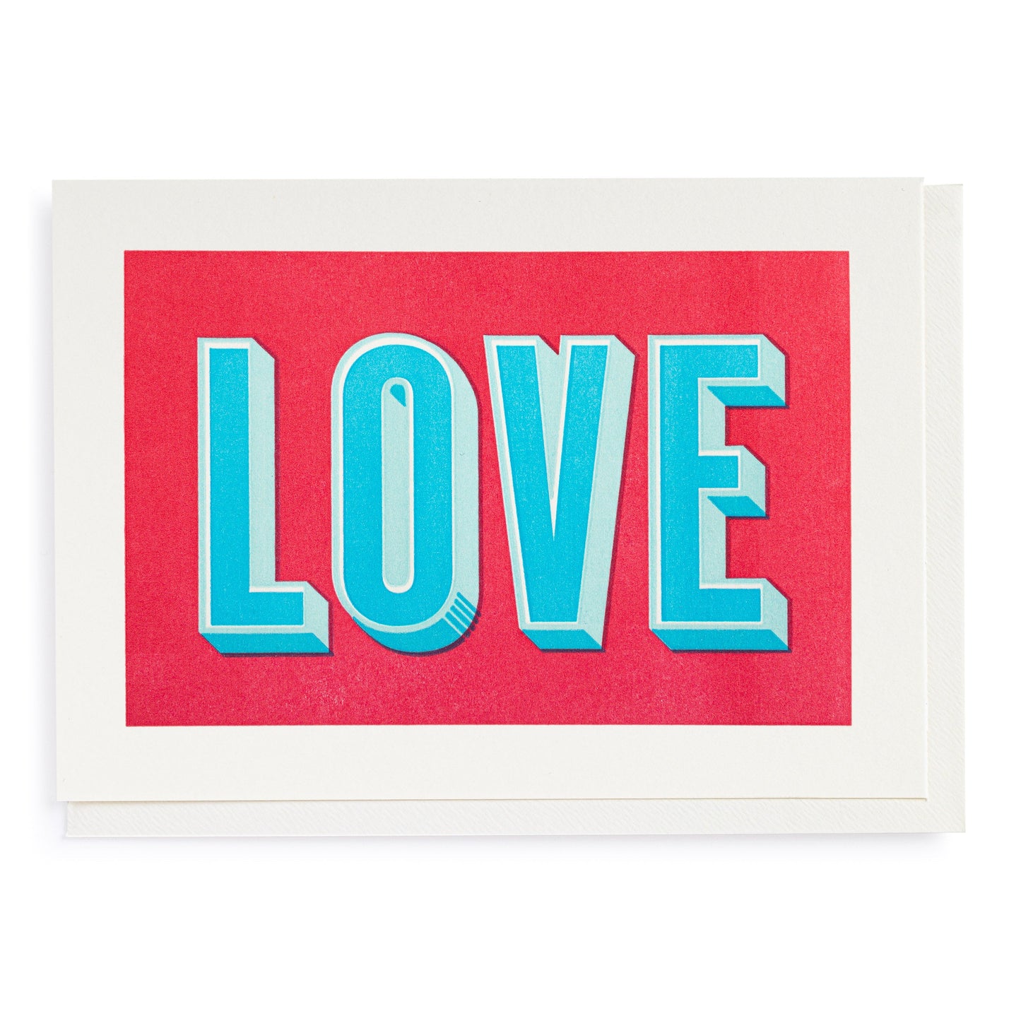 Archivist Gallery Love Type Card