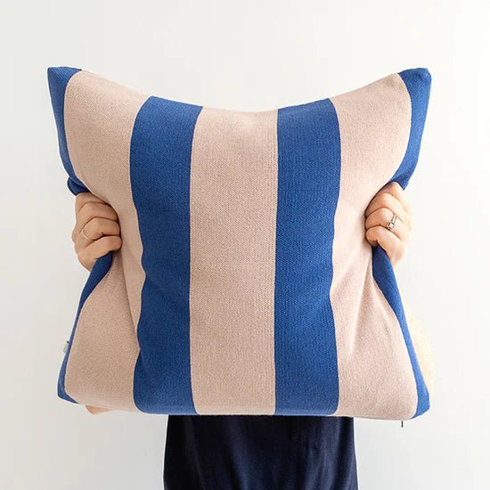 Heliotique | Sophie Home Enkel Cushion in Cobalt Blue