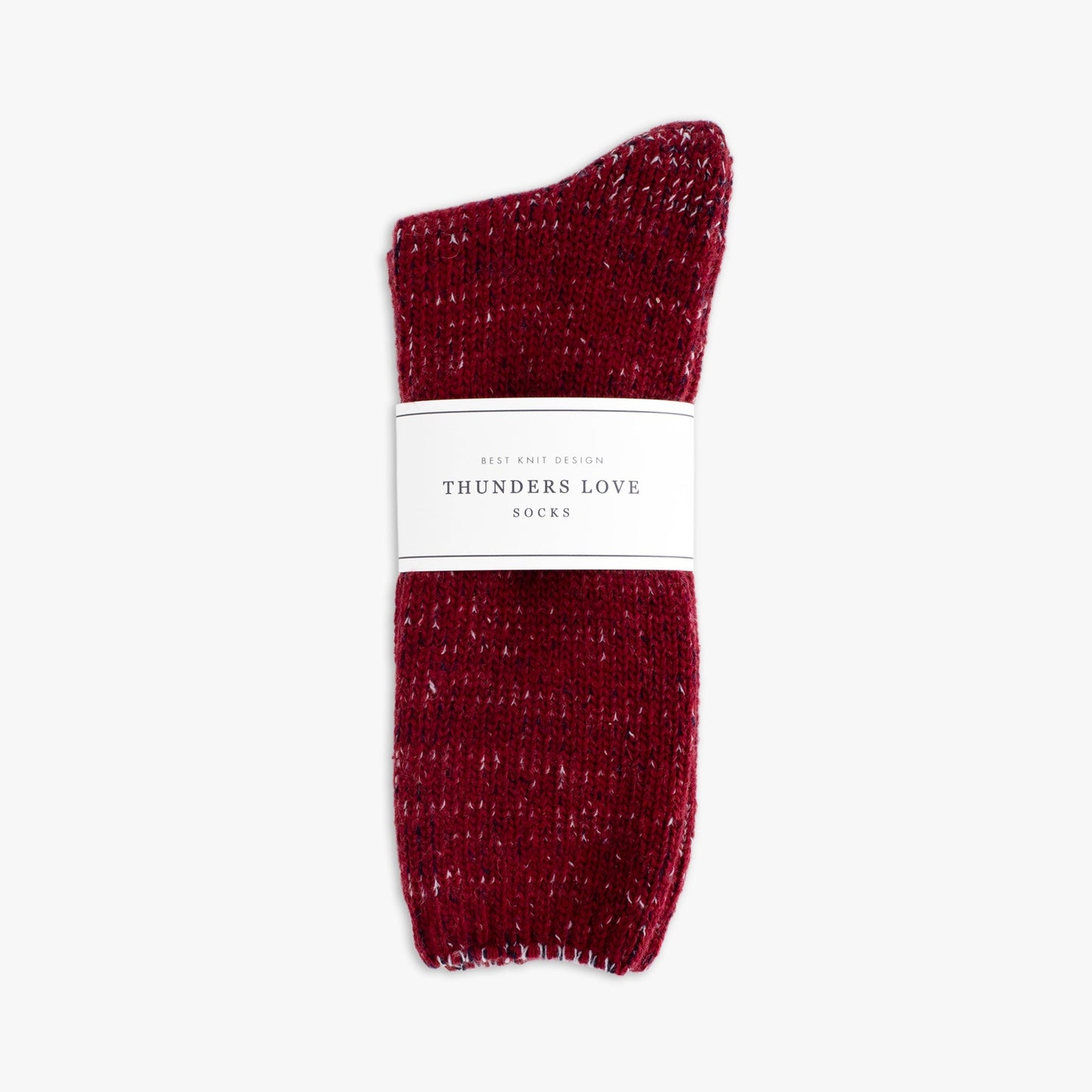 Heliotique | Thunders Love Recycled Wool Collection - Burgundy