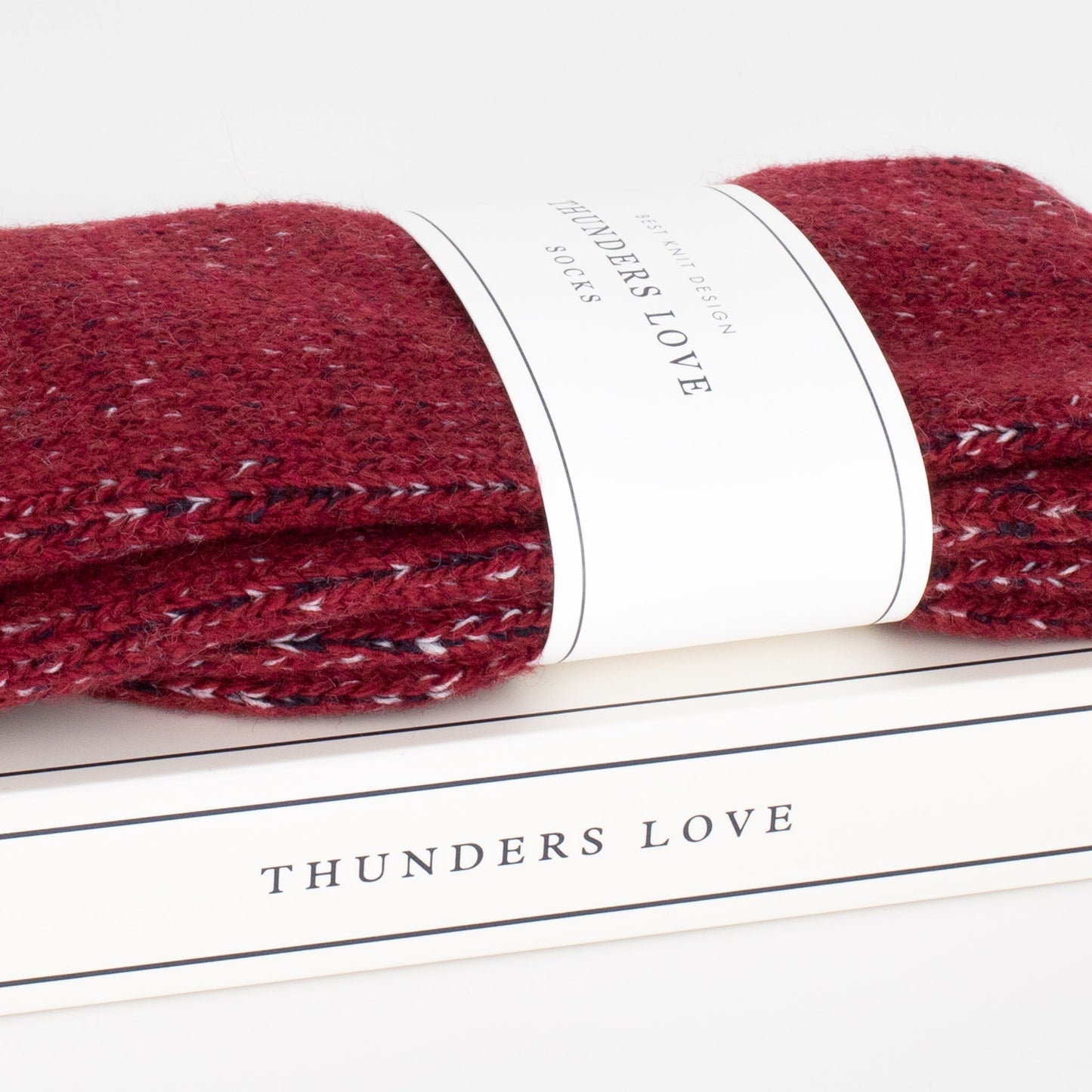 Heliotique | Thunders Love Recycled Wool Collection - Burgundy