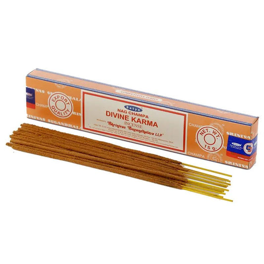 Divine Karma Nag Champa Incense Sticks by Satya