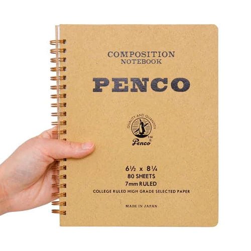 Heliotique | Hightide Penco Coil Notebook - Orange